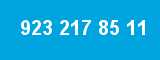 923 217 85 11